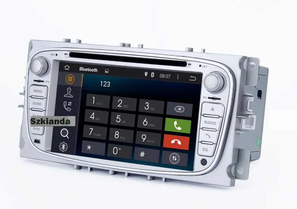 Best 2 Din Android 8.0 Car DVD Player for Ford Focus Mondeo S-Max Cmax Galaxy car Audio Radio Stereo Head Unit Free Car Camera+DVR 4