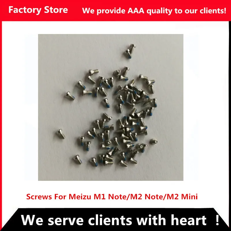 

Q&Y QYJOY 2PCS/Lot AAA Quality Screws For MEIZU M1 Note/M2 Note/M2 MINI Screws