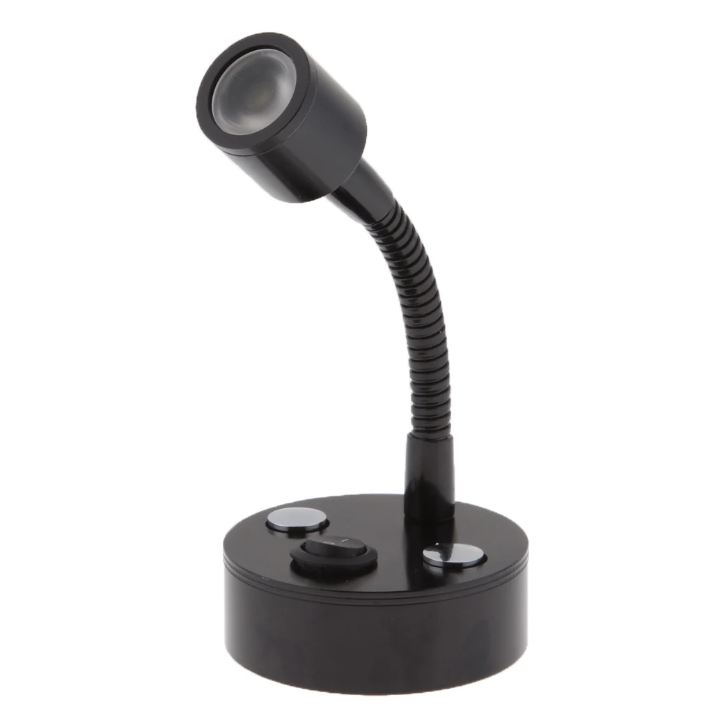 1W 12V Gooseneck LED Reading Light for Home RV Camper Marine Boat Motorhome de luz de lectura conduit une lampe de lecture