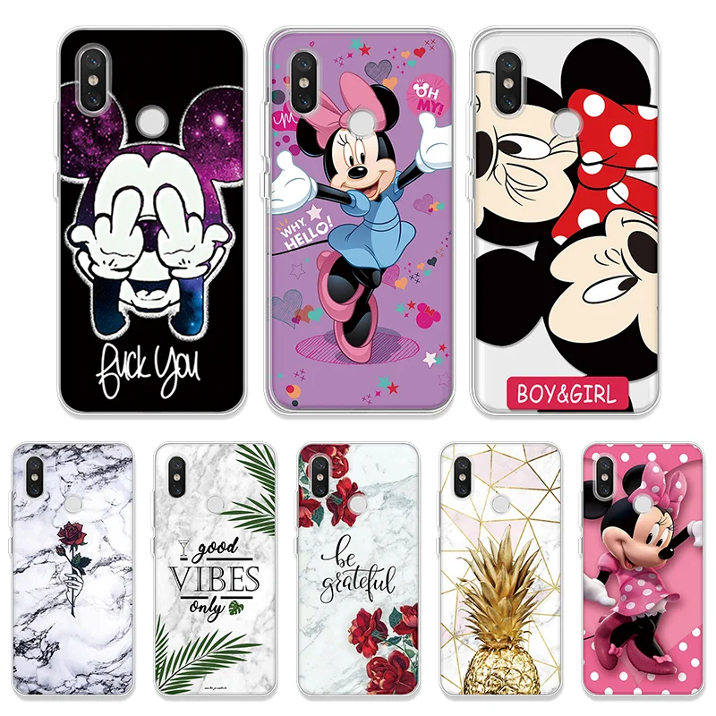 

Marble Cover For Xiaomi Redmi 7 6A 5A 3S 4A 4X 5 Plus 3 4 6 Pro Prime Note 3 4 Global 4X 5A 5 6 7 Pro S2 Go Mi 9 SE Cartoon Case
