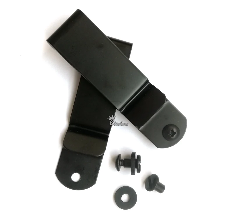 

2pcs/bag,22mm * 82mm Metal Spring Belt Holster Sheath Clip for Kydex with screws
