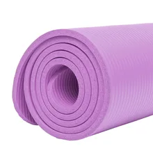 8mm Thick 1830*610mm Yoga Mat For High Quality NBR Non-Slip Yoga Mats For Beginner Fitness Exercise Tasteless Gym Pads Bag