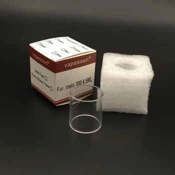 

20pcs/lot 100% Original VapeSoon Replacement Glass Tube For MELO 300 6.5ML TANK Clear Glass Tube