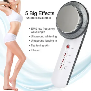 

3 In 1 Ultra Slim Ultrasonic Fat Cellulite Remover Slimming Massager Beauty Tool SDFA88