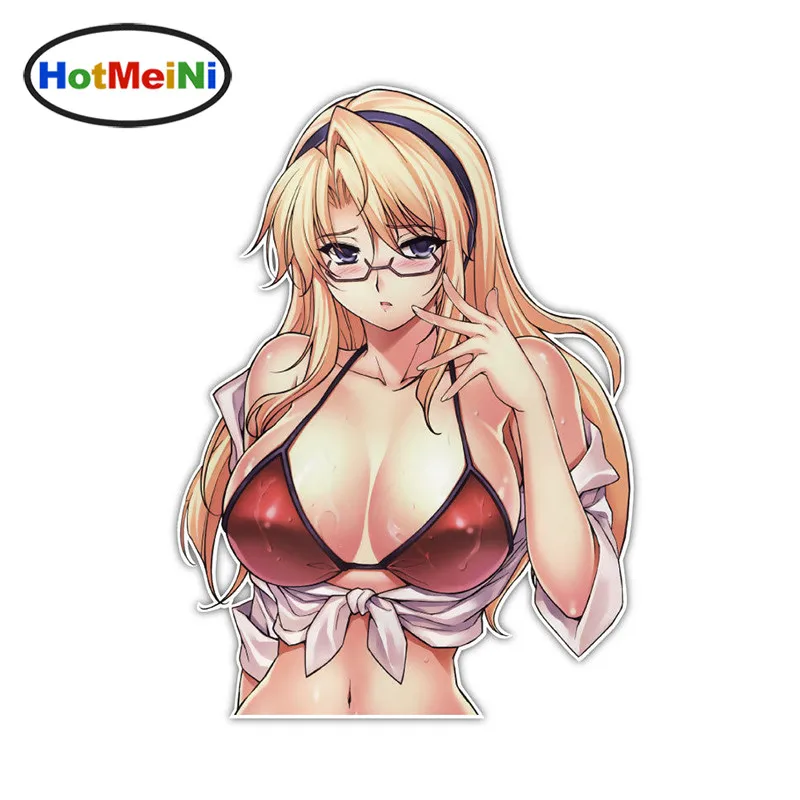HotMeiNi 13 см * 3D Автомобильные наклейки Love Live! Nishikino Maki аниме винил JDM Автомобильная