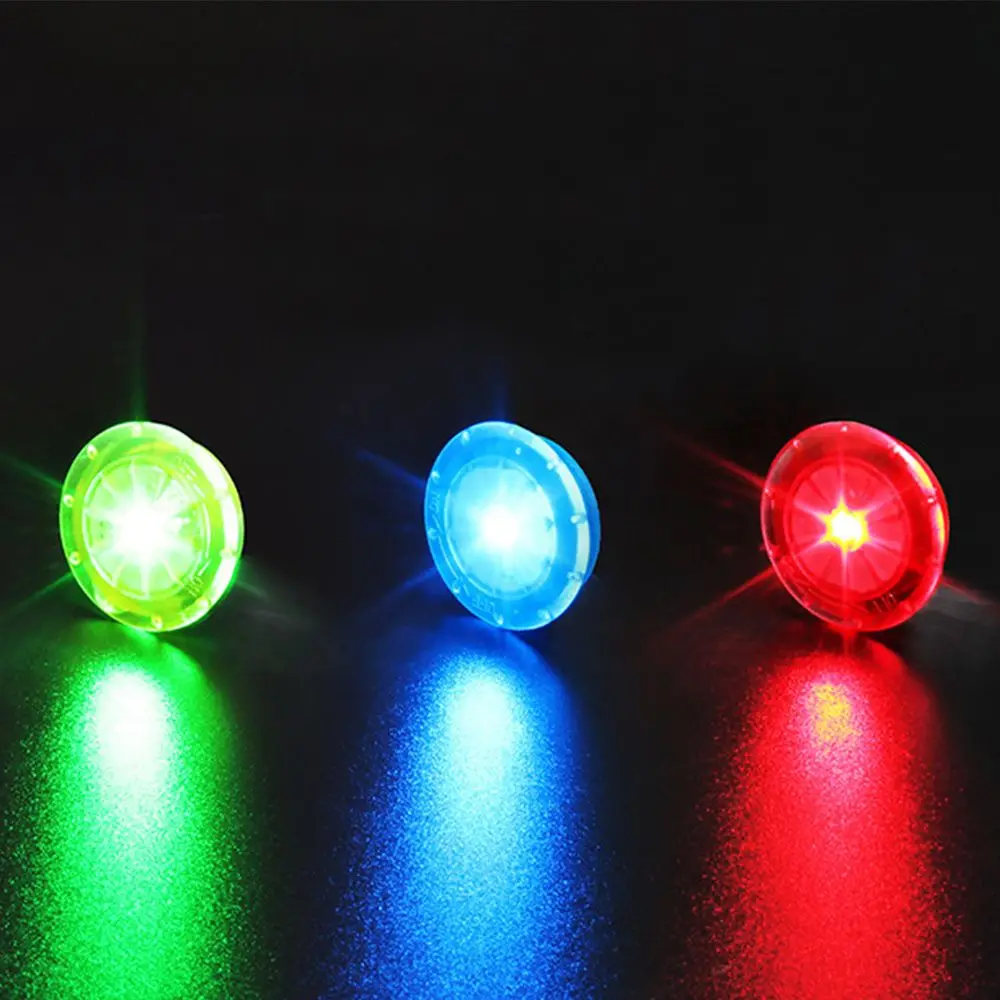 

1pcs Blue Green Red Plastic Waterproof Shockproof Wheel Spokes Lights Cool Mini Cycling Spoke Lamp Night Light Bike Wheel Lights