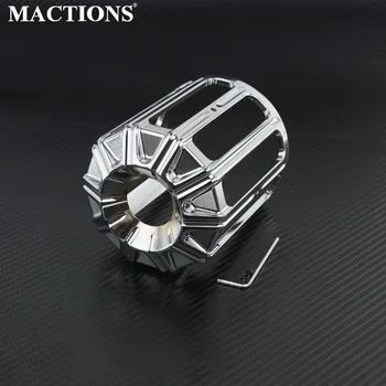 

Motorcycle Chrome Cast Machine Oil Grid Oil Filter Cover Aluminum For Harley Touring Sportster Road King Gliding Softail Dyna