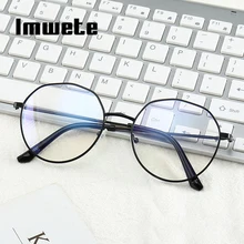 Imwete, оптическая, прозрачная, негабаритная, для мужчин и женщин, оправа для очков, анти-синий светильник, очки для игр, оправа, Ретро стиль, смола, защита глаз