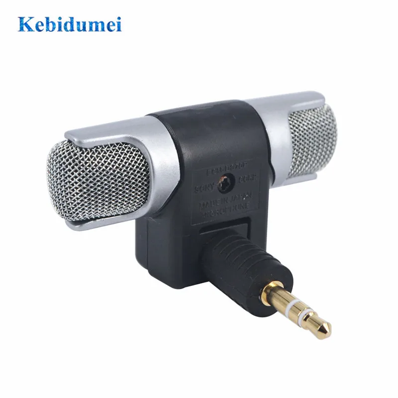 

Kebidu Mini Mic Digital Stereo Microphone Digital Mic adapter 3.5mm Jack for PC Laptop Notebook