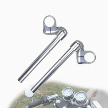 Вращение на 360 ° универсальная Регулировка Сплит руль труба Наружный диаметр 22 мм ручка бар для 37 мм амортизатор