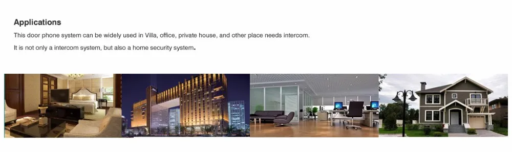 7" Screen Video Door Phone Doorbell Intercom System + Electric Lock+Alunimum pane Camera + Power Supply+ Door Exit+ ID Keyfobs