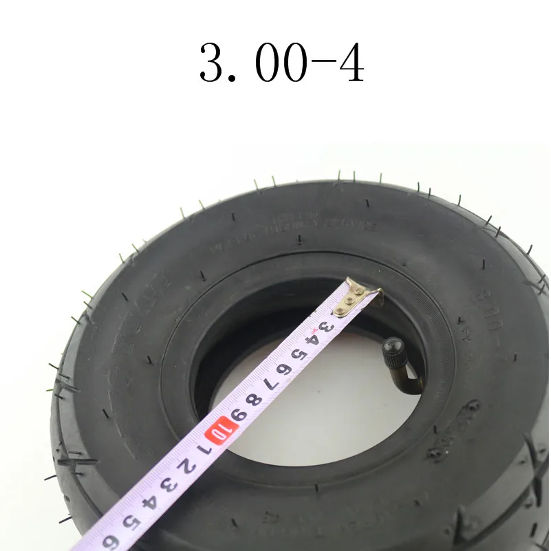 Высококачественная шина 3 00 4 (10x3 дюйма 260x85) Knobby Scooter ATV и Go Kart набор шин трубок для