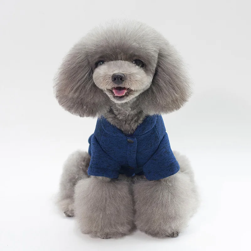 Осенне-зимний свитер для собак с рыбьими костями, теплая хлопковая одежда для собак нового стиля, Рождественский свитер для маленьких собак, чихуахуа, французского бульдога