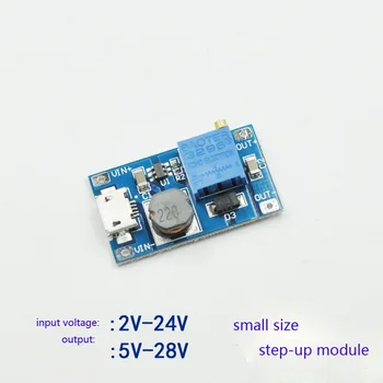 

2A Booster Board DC-DC Step-up Module Wide Input Voltage 2/24V Boost to 5/9/12 / 28V Adjustable 2577