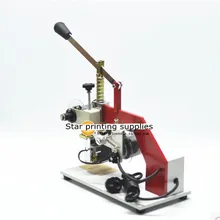 Горячая фольга штамповочная машина Дата печатная машина с 0-9 номеров 3 комплекта