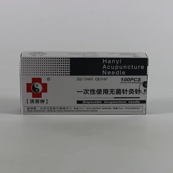 

100pcs independent packing hanyi disposable acupuncture needles 10 boxes 0.17/0.18/0.20/0.25/0.30/0.35mm