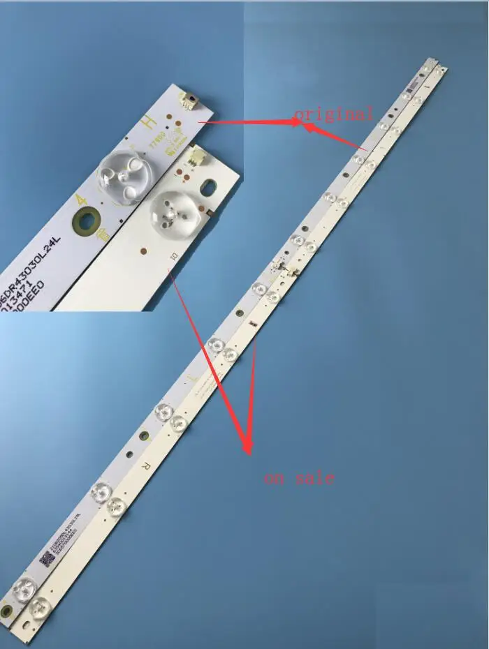 Светодиодный Подсветка полосы для AOC 50 "ТВ LC-50LB261U 500TT26 500TT25 V5 50PFL6340/T3 LD50P03Q 500TT63 500TT42 500TT41