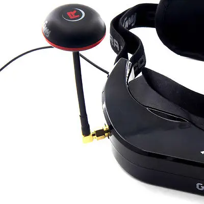 GWY Cobra V 5 8G 40CH FPV очки гоночная полоса 854x480 WVGA 72 дюймовый виртуальный экран легкий