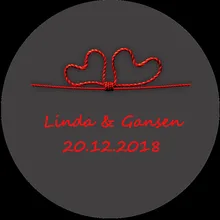 100 шт. пользовательские Стикеры и индивидуальный логотип свадьбы Стикеры s ваш собственный дизайн Стикеры s персонализированные Стикеры s Boda