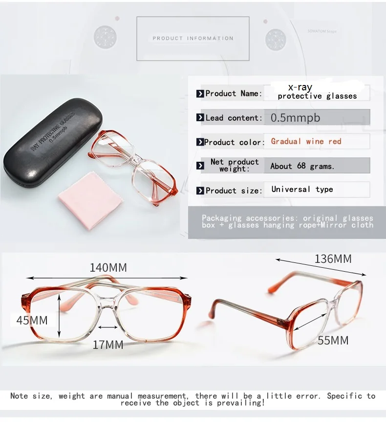 0.5MMPB X-ray protective glasses (3)