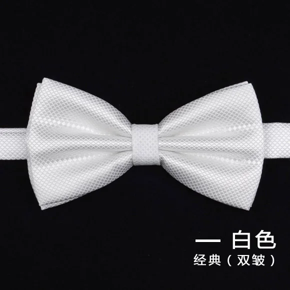 Высокое качество бренд галстук-бабочка для мужчин формальный галстук-бабочка Gravata Mens галстук-бабочка шелковые галстуки-бабочки для мужчин галстук-бабочка с подарочной коробкой - Цвет: Color A