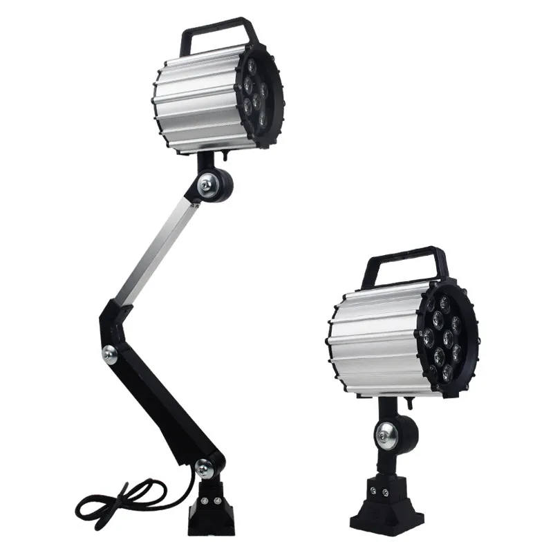 

garage led light 12W 24V 220V Waterproof IP67 CNC machine light lathe workshop factory outdoor construction site working lamps