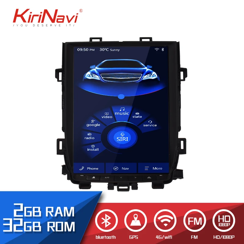 

KiriNavi 12.1" HD Touch Display Android 6.0 For TOYOTA Alphard 2010-2014 Car Radio MP4 Audio GPS Navigation Multimedia Players