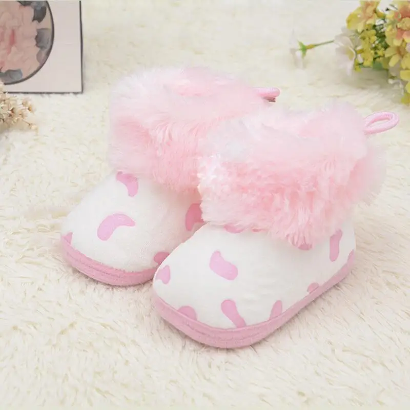 Winter baby shoes first walkers girls shoes cute warm cotton shoes baby