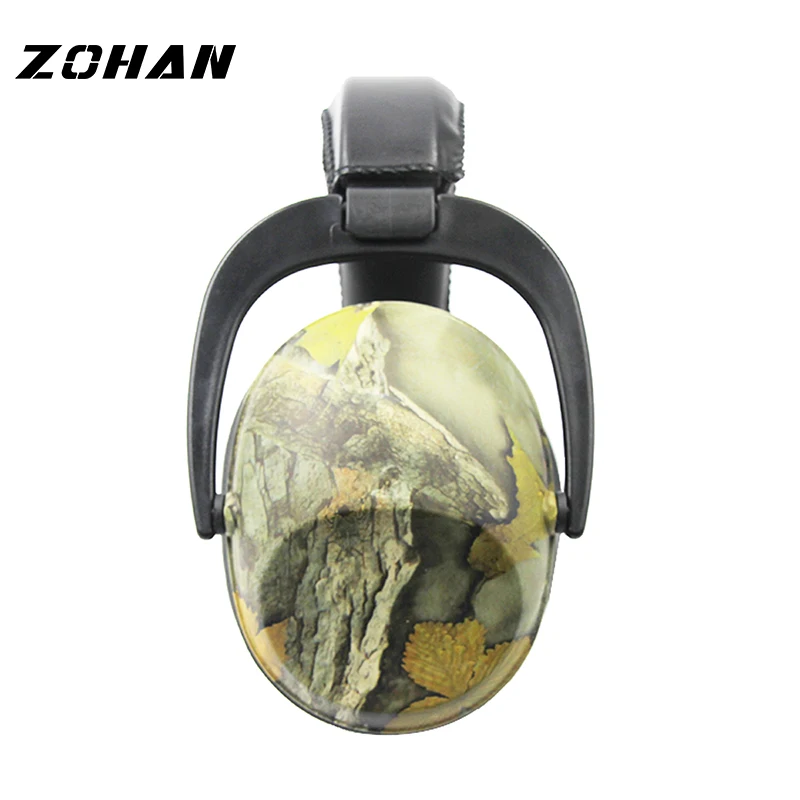 

ZOHAN Passive Earmuffs NRR26DB Protective Ear Plugs For Noise Tactical Hunting Earmuff Anti-noise Ear Protection For kid