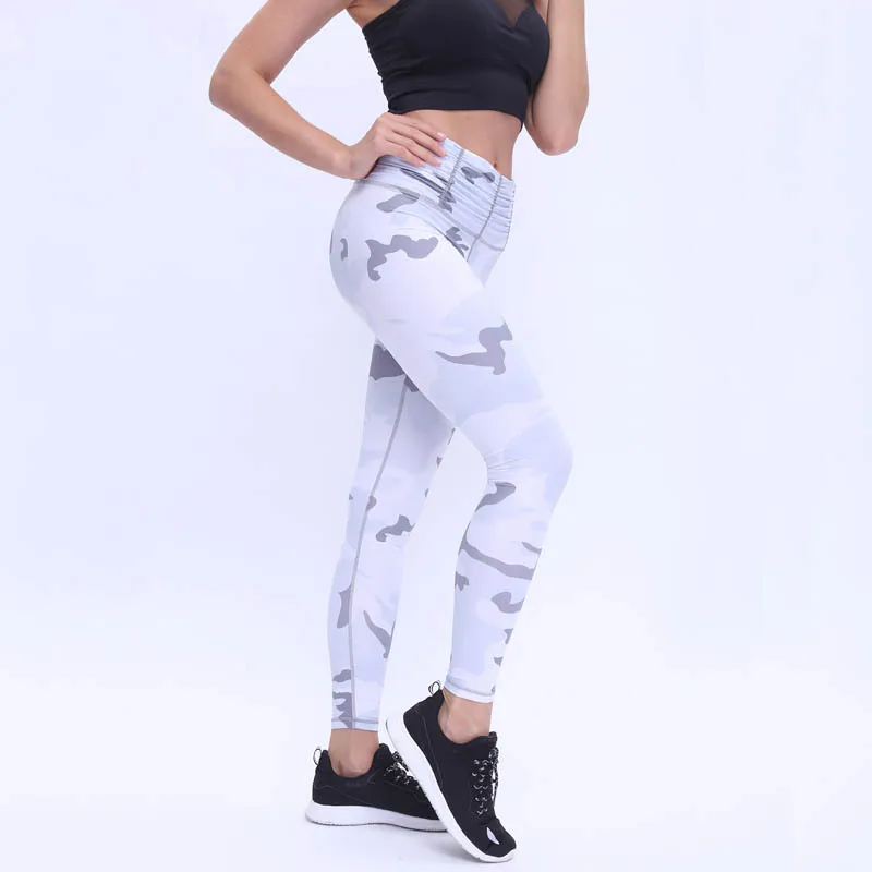 High elastic running push up High Waist GYM hot women