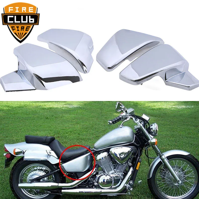Motorcycle Battery Side Fairing Cover for Honda VLX600 1999-2008