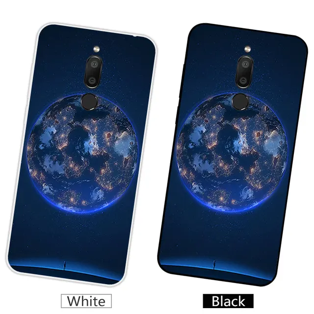 5.7″ For Meizu M6T Case Shell for Meizu M6T Black Cover Soft Mobile Phone Case for Meizu M6T Silicon Customized Starry Sky Funda