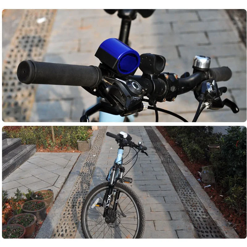 Электронный велосипед колокол ультра-громкий ABS пластиковый велосипед Рог безопасности велосипедный звонок кольцо Рог полезные аксессуары для велосипеда