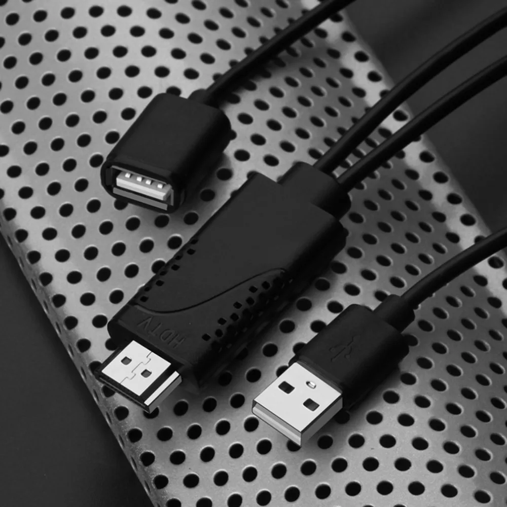 USB для Женский Мужской HDMI кабель HDTV адаптера для iPhone 7/7plus/6s 6 plus AC1068