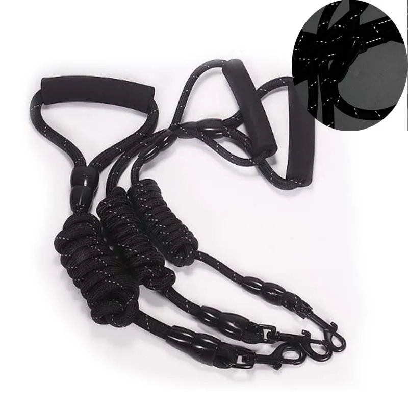 #*Cheap 1.5M Nylon Dog Leash Foam Round Round Safety Strong Strong Leash Small Large Chihuahua German Shepherd Dog Accessories