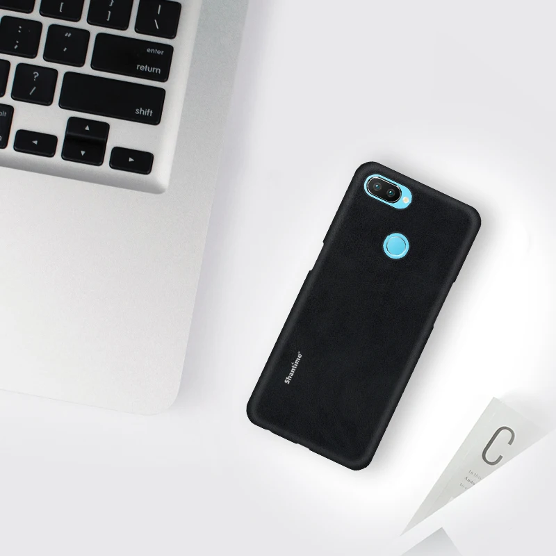 Black Чехол Роскошный винтажный из искусственной кожи чехол для OPPO Realme 2 чехол для телефона для OPPO Realme 2 Pro Чехол в деловом стиле - Цвет: Black