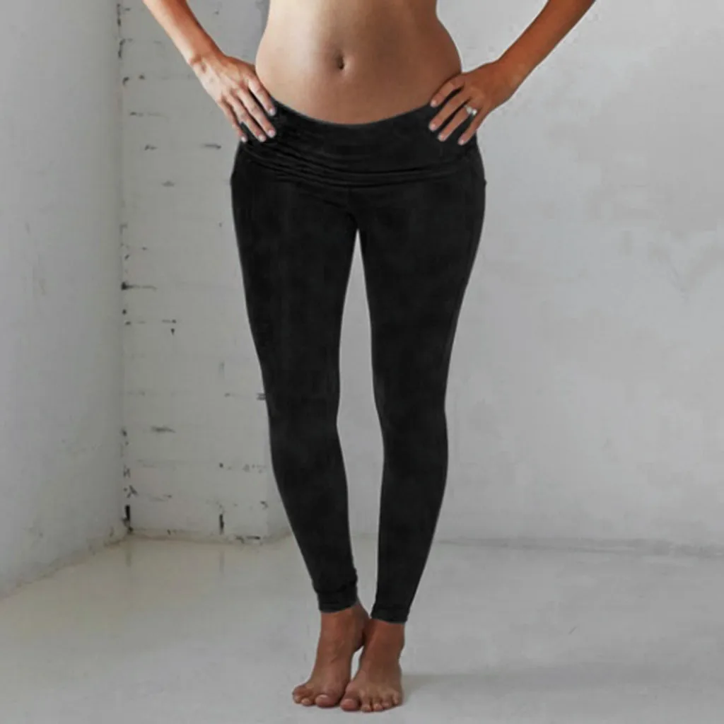 LONSANT женские Леггинсы для беременных Бесшовные штаны для йоги эластичные однотонные брюки для беременных Модные Леггинсы для беременных