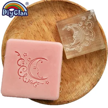 

Ramadan Acrylic DIY Resin DIY Handmade Resin Soap Stamp Chapter Moon Mini Diy Multiple Styles Patterns