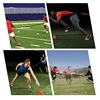 1set 2/3/5m Fitness Equipment Double Resistance Band Training Pull Rope Stretch Rope Track Field Running Explosive Force Jumping 6