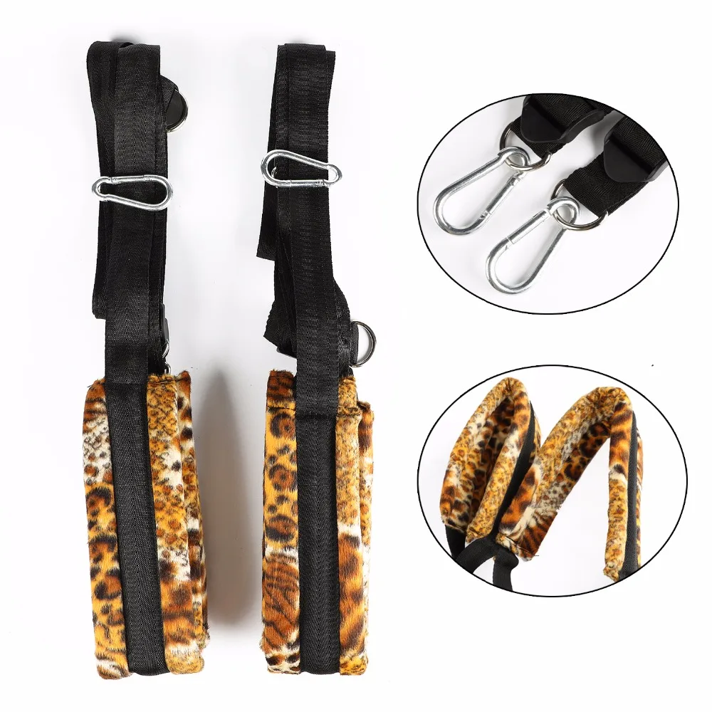 Us 15 86 22 Off Leopard Print Swing Chairs Bedroom Bondage Plush Swing Erotic Adult Game Sex Funny Hanging Furniture Sex Product Lovely Sex Toys In