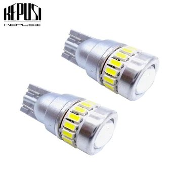 

2x CANBUS T10 W5W LED Car Light 3030 3014 Chip Interior Light Lamp Map Dome Bulb Exterior License Plate Light 6000K White