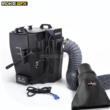 

Super Power 6000w dry ice fog machine dry ice smoke machine with outlet and flight case low ground smoke machine