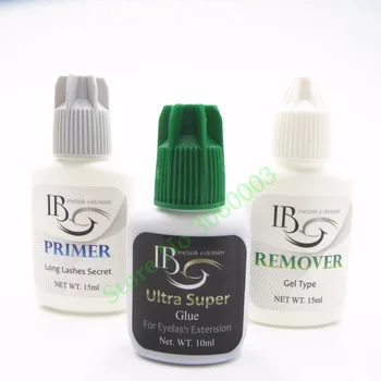 

1 set i beauty Eyelash Extensions Kit Primer Ultra Super Glue Adhesive Remover for Individual Eyelash Extensions Set From Korea