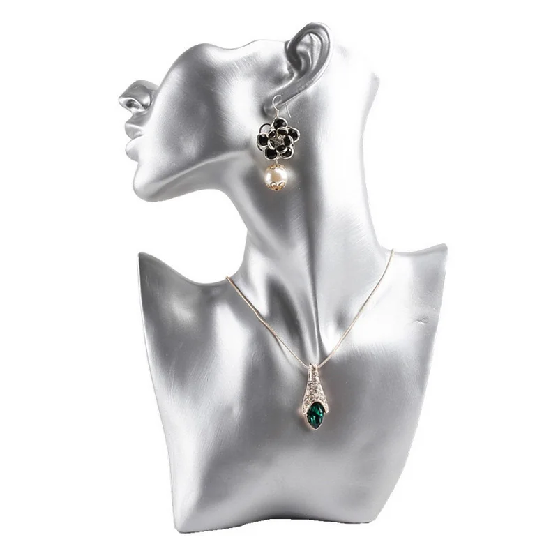 Mordoa 1 шт. ювелирные изделия из смолы бюст для серьги кулон ожерелье ювелирные изделия стенд держатель высокое качество