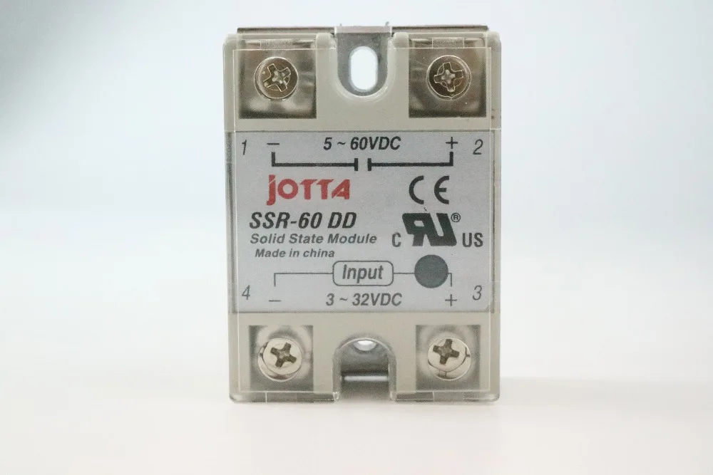 1 Piece Solid State Relay SSR DC Control AC SSR 60 DA 3 32V DC To 24