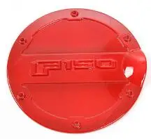 Новые Топливные баки для мотоциклов крышка наполнитель газа крышкой отделкой ABS для Ford F-150 16 17 до - Цвет: RED LOGO