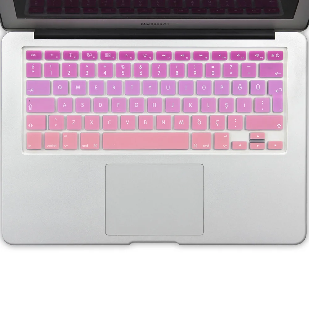 Чехол для клавиатуры с градиентом турецкой MacBook Air 13 Pro 15 Retina силиконовые наклейки