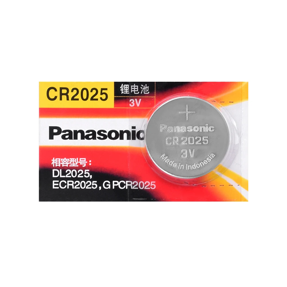 PANASONIC 1 шт. cr2025 ECR2025 BR2025 DL2025 KCR2025 LM2025 3 в Литиевые Батарейки для часов, игрушечных автомобилей