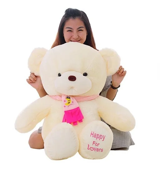 

Happy for Lovers Bear Plush Toys Birthday Doll Gift Wedding For Teddy Decor
