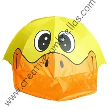 Дети зонтик, малыш животных мультфильм зонтик-зеленый кролик, авто open.8mm металлический вал и рифленые ребра, безопасные зонтики малыш